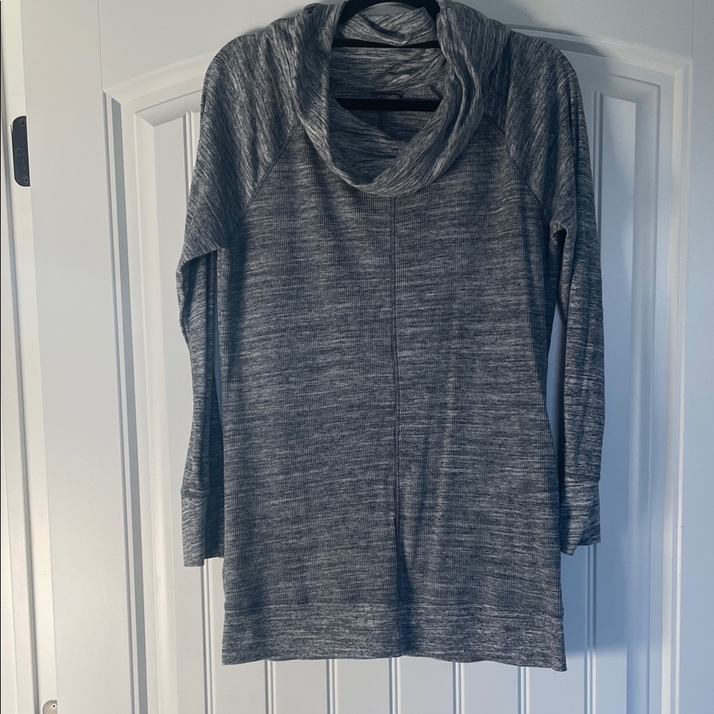 Eddie Bauer Charcoal Cowl Neck Sweater